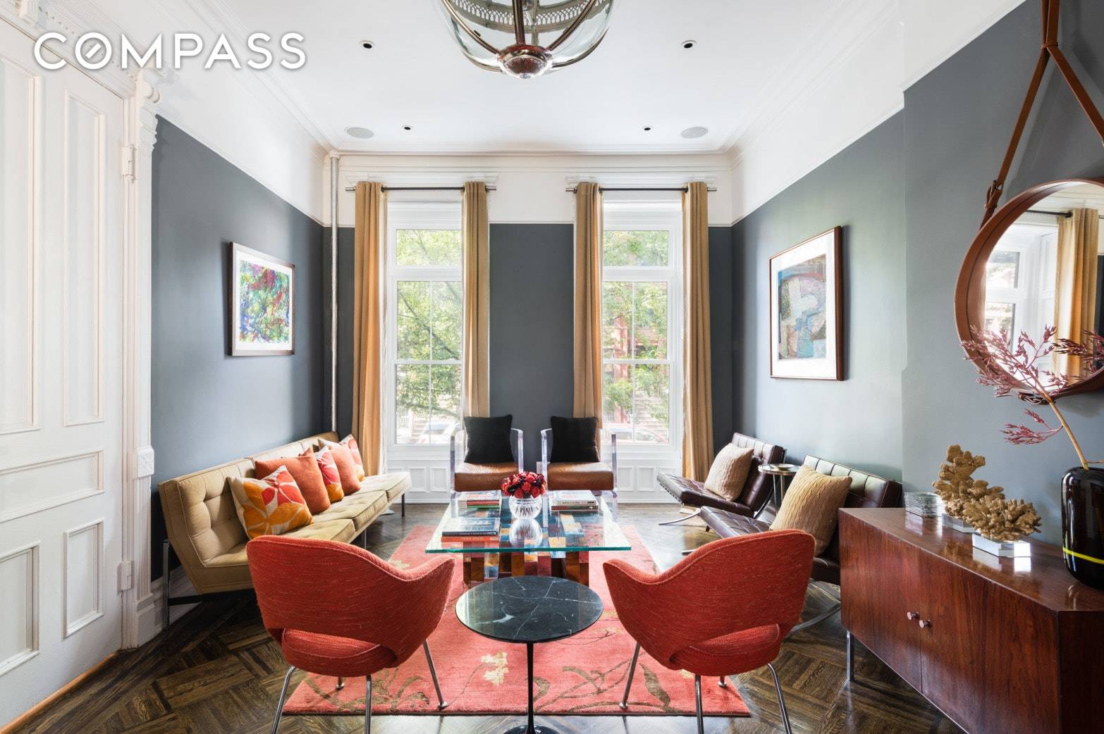 Glamour, elegance and functionality combine in this 4 story Neo Grec brownstone in the heart of Bedford Stuyvesant.