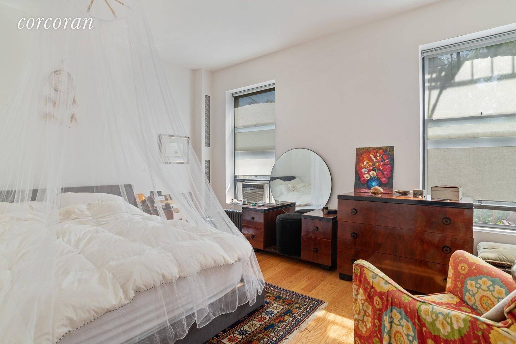 Newly renovated two bedroom could easily be used as three, 1 full bath, and 2 half bath apartment with bonus rec room and shared outdoor space on sunny Ocean Parkway.