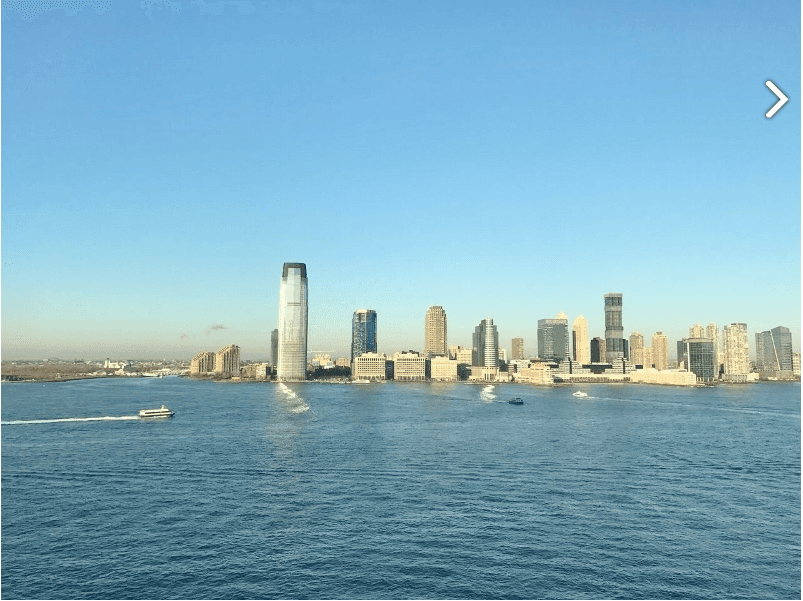 This is a beautiful and sunny west facing Waterfront apartment with spectacular Hudson River and Statue of Liberty Views, brand new wood floor and bathrooms, kitchen opened up, large closets.