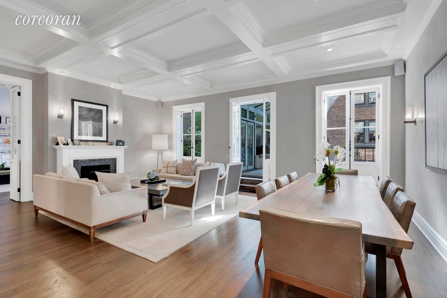 A beautiful boutique prewar co op situated on one of the Upper West Sides most stunning Central Park blocks is home to a one of a kind, custom designed triple ...