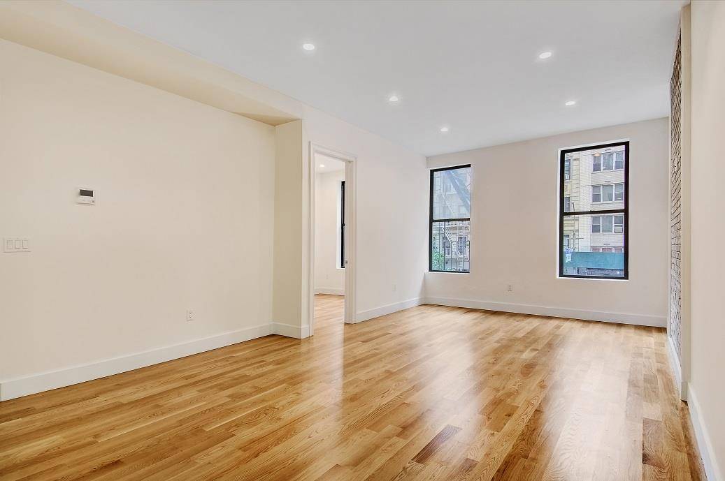This boutique walkup building offers the perfect balance of modern design and enduring luxury, all yours in this spacious three bedroom, two bathroom home on the 2nd floor.