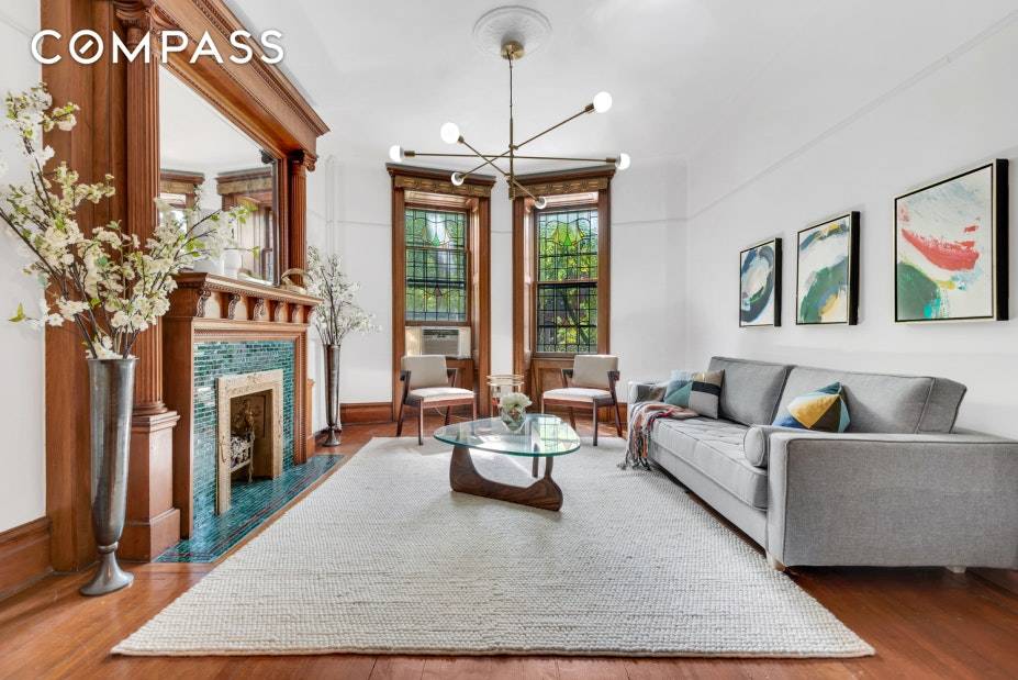 Brimming with original detail and situated in a prime location in Prospect Heights you will find 207 Park Place.