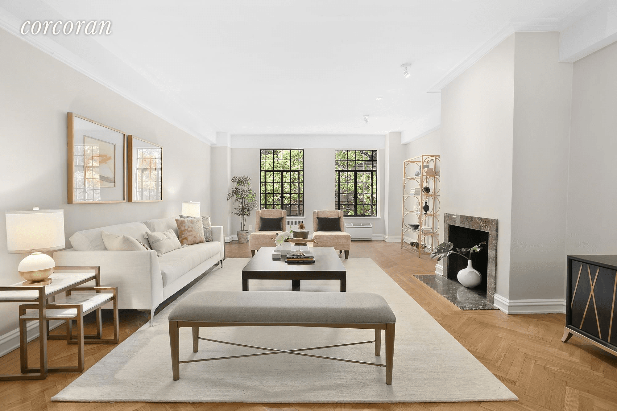This mint condition classic seven in one of Central Park West's finest buildings just underwent an exhaustive renovation to make this jaw dropping home shine.