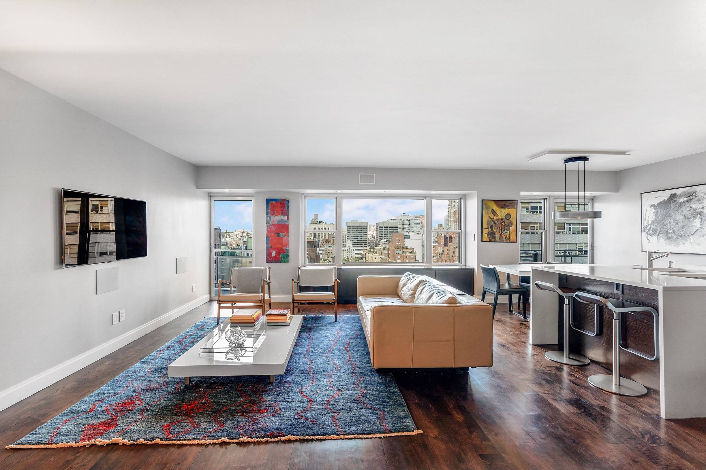Immaculate 3 Bed 3 Bath with Home Office and 2 Private Terraces Nestled in the Upper East Side
