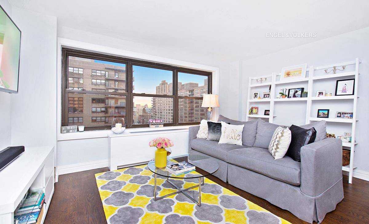 This bright and airy one bedroom gem offers it all light, location, and layout.