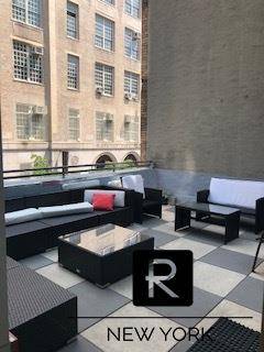 NO FEE ! ! Sweet and Sunny gorgeous large two bedroom one bathroom with a giant private roof deck located in a well maintained elevator building with a communal rooftop ...