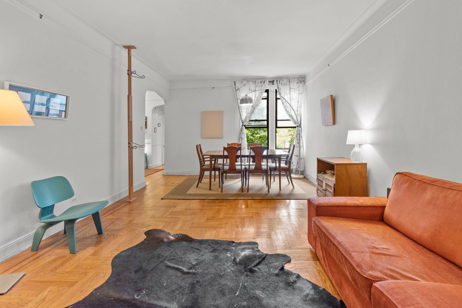 Email for showing appointments Don't miss this rare opportunity to own this bright large one bedroom convertible two bedroom, tucked away on a tree lined block in Windsor Terrace.