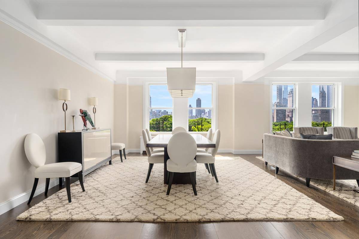 Elegant living meets modern style in this beautifully renovated 3, 400 square foot 9th floor residence.