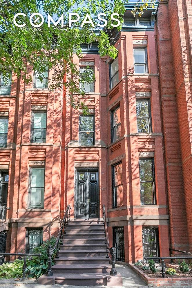 A landmarked, legal two family townhouse built in 1885 in the Clinton Hill Historic District oozing with beautiful original detail.