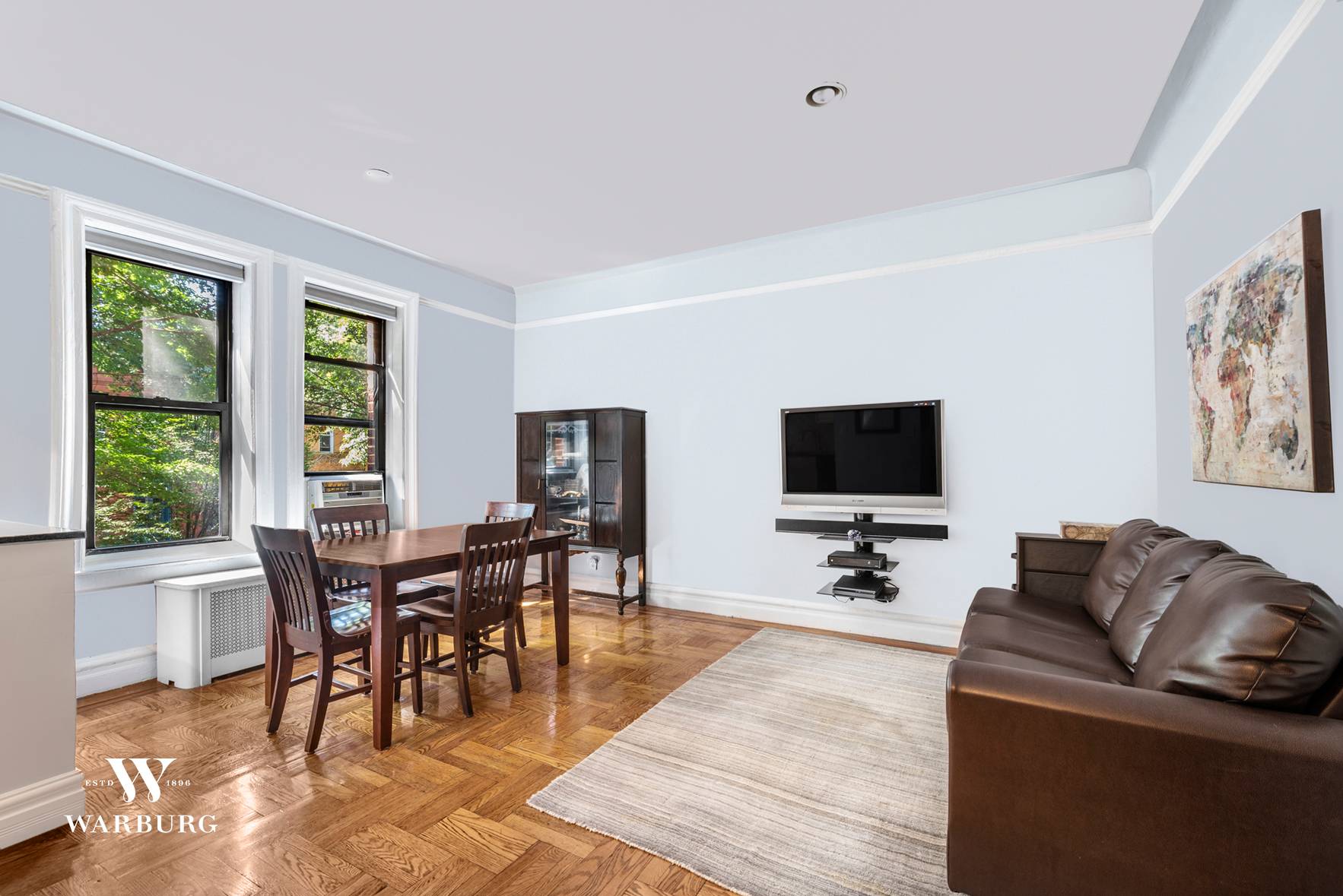 Perfectly perched on sought after 4th street in prime Park Slope, this sunny, south facing one bedroom in a well run Park Slope elevator coop makes for a truly wonderful ...