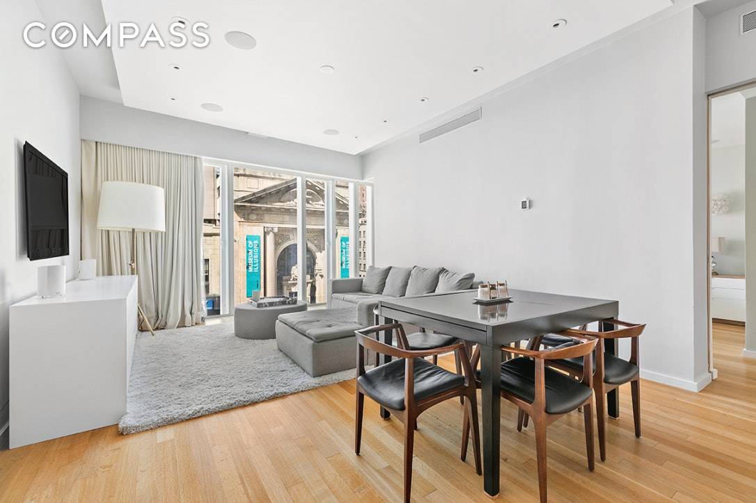 Flawless Four Room Condo Flexible Two BedroomMove right in to this superbly located condominium in the heart of the West Village.