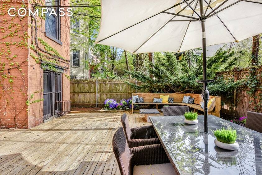 308 Clinton Avenue Apartment 1, a rarely offered 3 bedroom 2 bath home in a boutique 4 unit condo on the most sought after block in Clinton Hill.