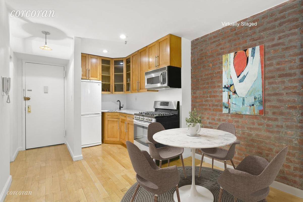 One of the best priced, real one bedrooms in Manhattan.