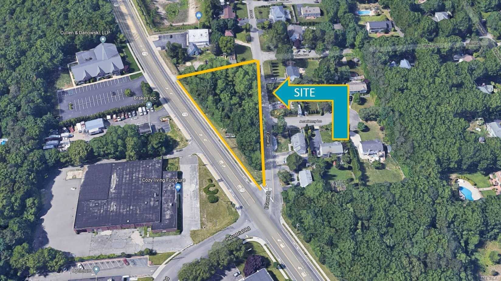 PRIME CORNER LOT. 0. 77 ACRES J 4 ZONING MAY BE USED FOR OFFICE, DAYCARE, RETAIL.