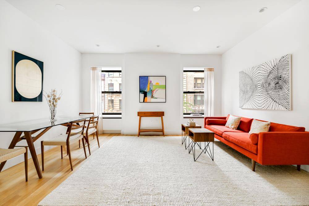 Newly Renovated Residence 42 at 308 West 97th Street is a stunning triple mint, Three bedroom, Two full bathroom Pre War Condo in the heart of the Upper West Side.