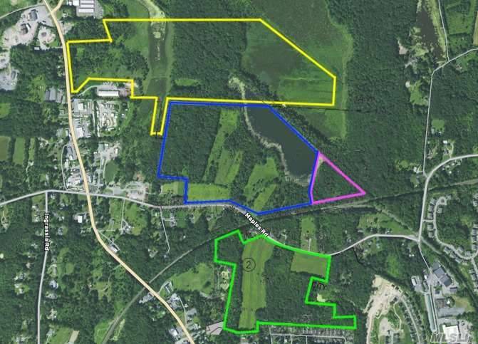 Over 215 acres of land ready to be developed in Orange County, NY.