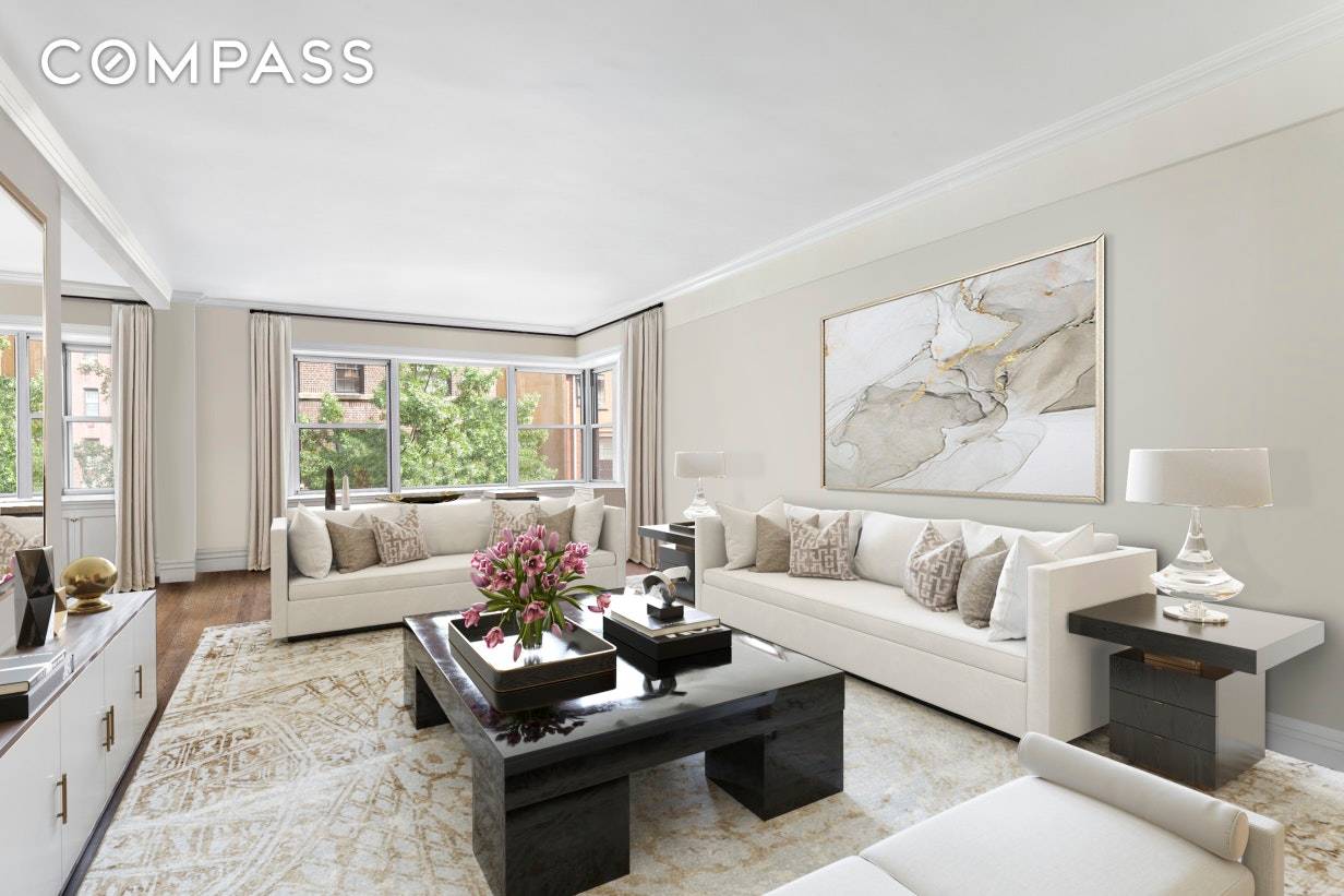 A meticulously renovated oversized one bedroom, one bathroom home is now available in one of Lower Fifth Avenue s most coveted co ops, The Brevoort.