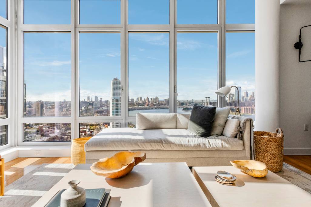 Hugging the top 2 floors of the Southeast corner of the desirable 2 Northside Piers, PH3 is perfectly positioned to capture the full span of the Williamsburg Bridge, with views ...