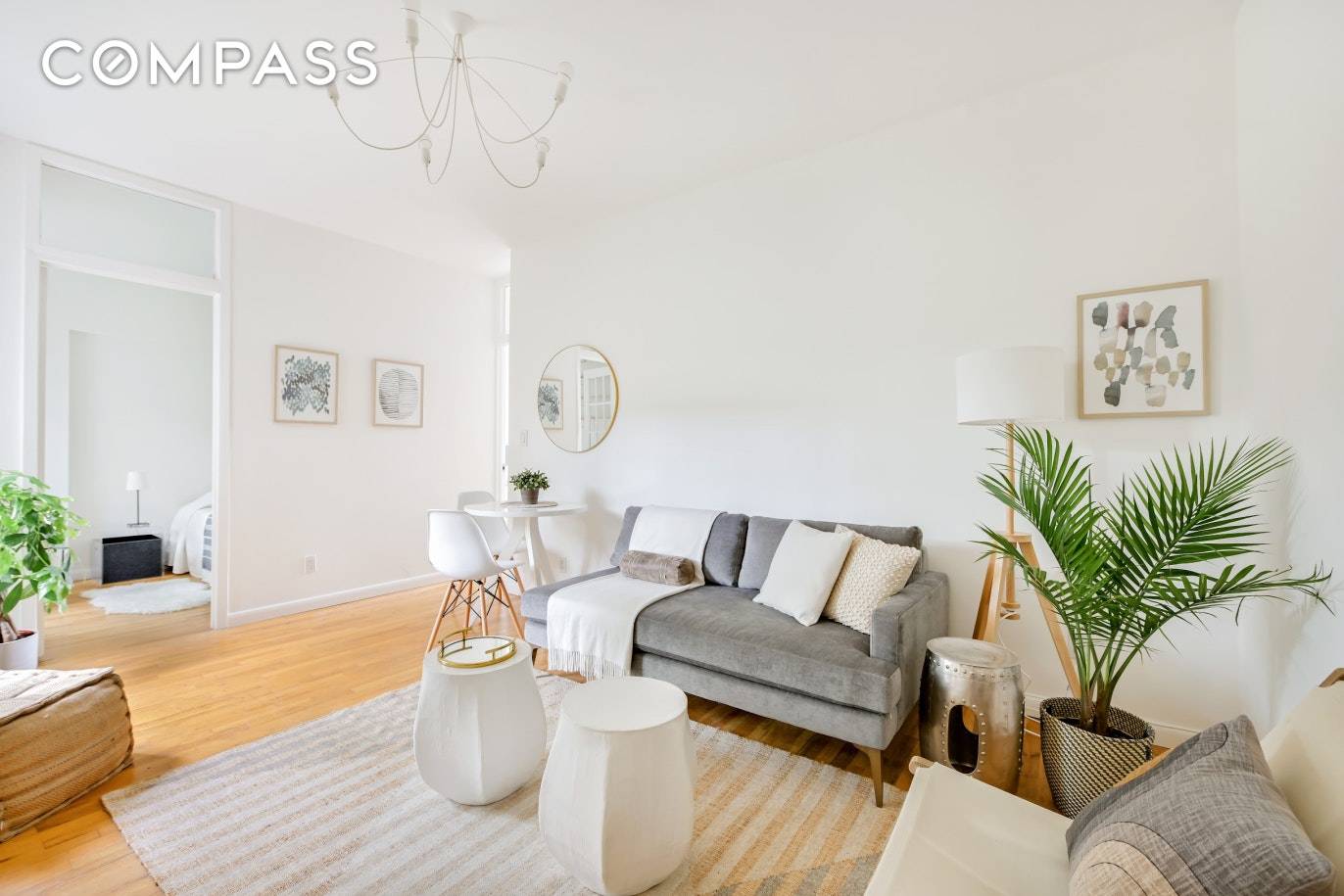 Welcome home to this light filled, modern two bedroom co op.