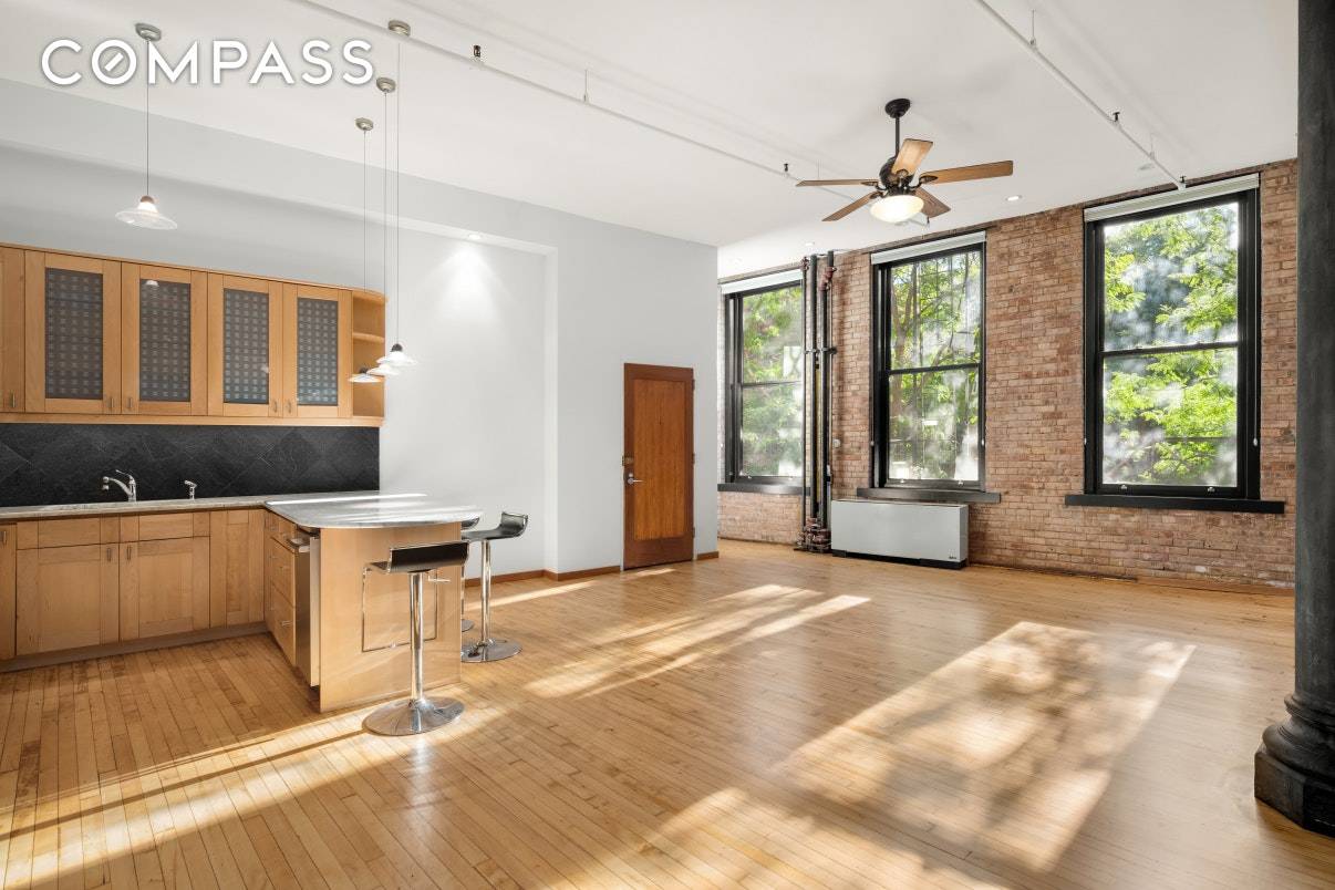 It isn't often you get to live in a one of a kind apartment, but when you walk into Apartment 2F at 285 Lafayette, you'll be excited to call this ...