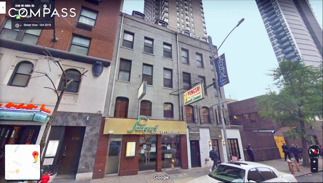 This 5 story plus full basement Mixed Use Building is strategically located at the prime Times Square Theater District retail area with high foot traffic.