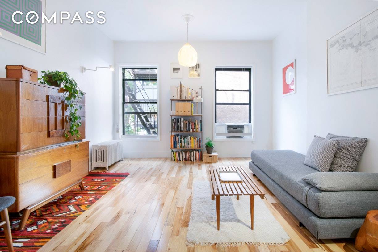 The Charm Factor. Come home and relax in this bright and quiet one bedroom apartment two flights up in a small HDFC Co op in Williamsburg.