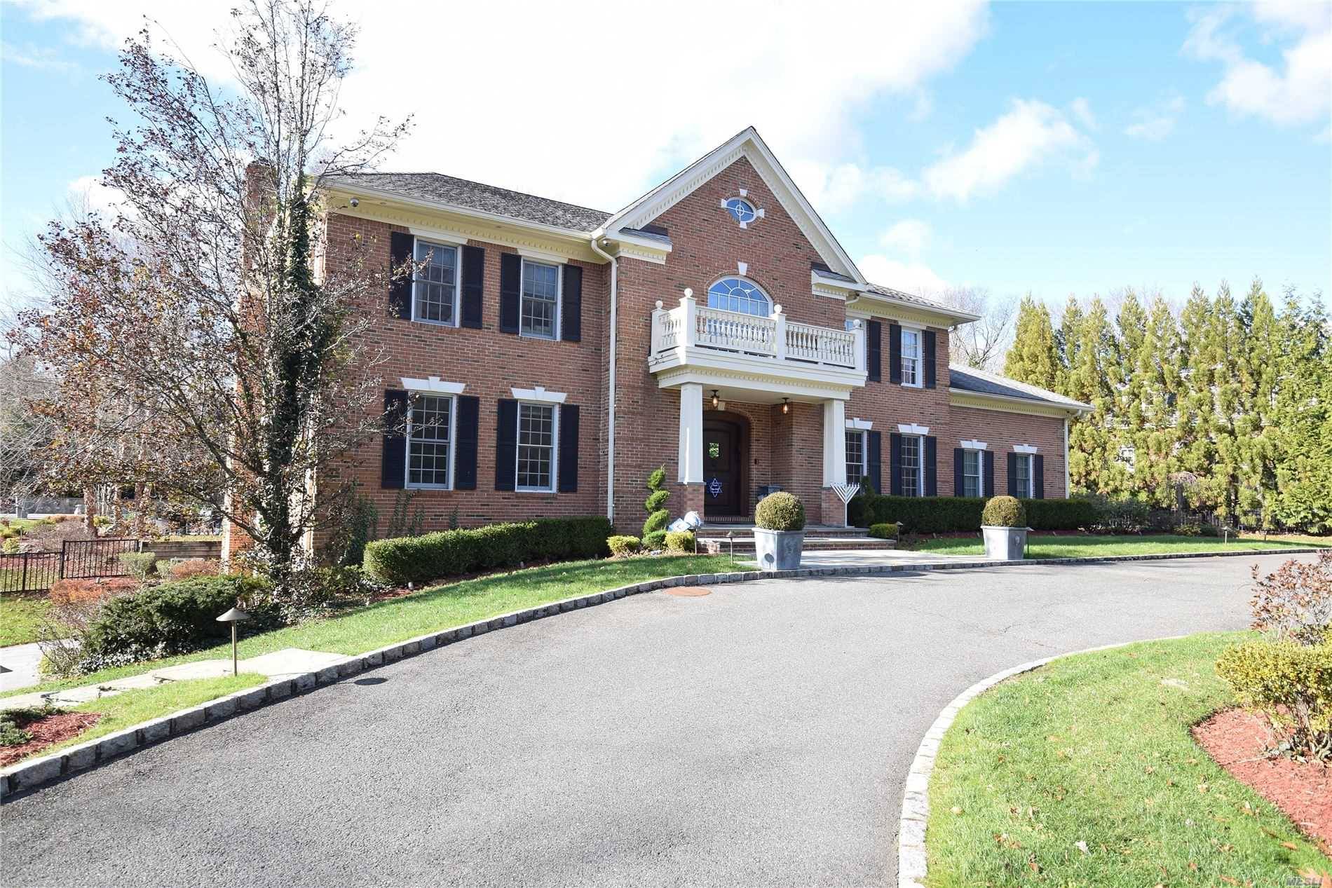 Magnificent One Of A Kind Custom Built 6 Bedroom 5 Bath Center Hall Colonial.
