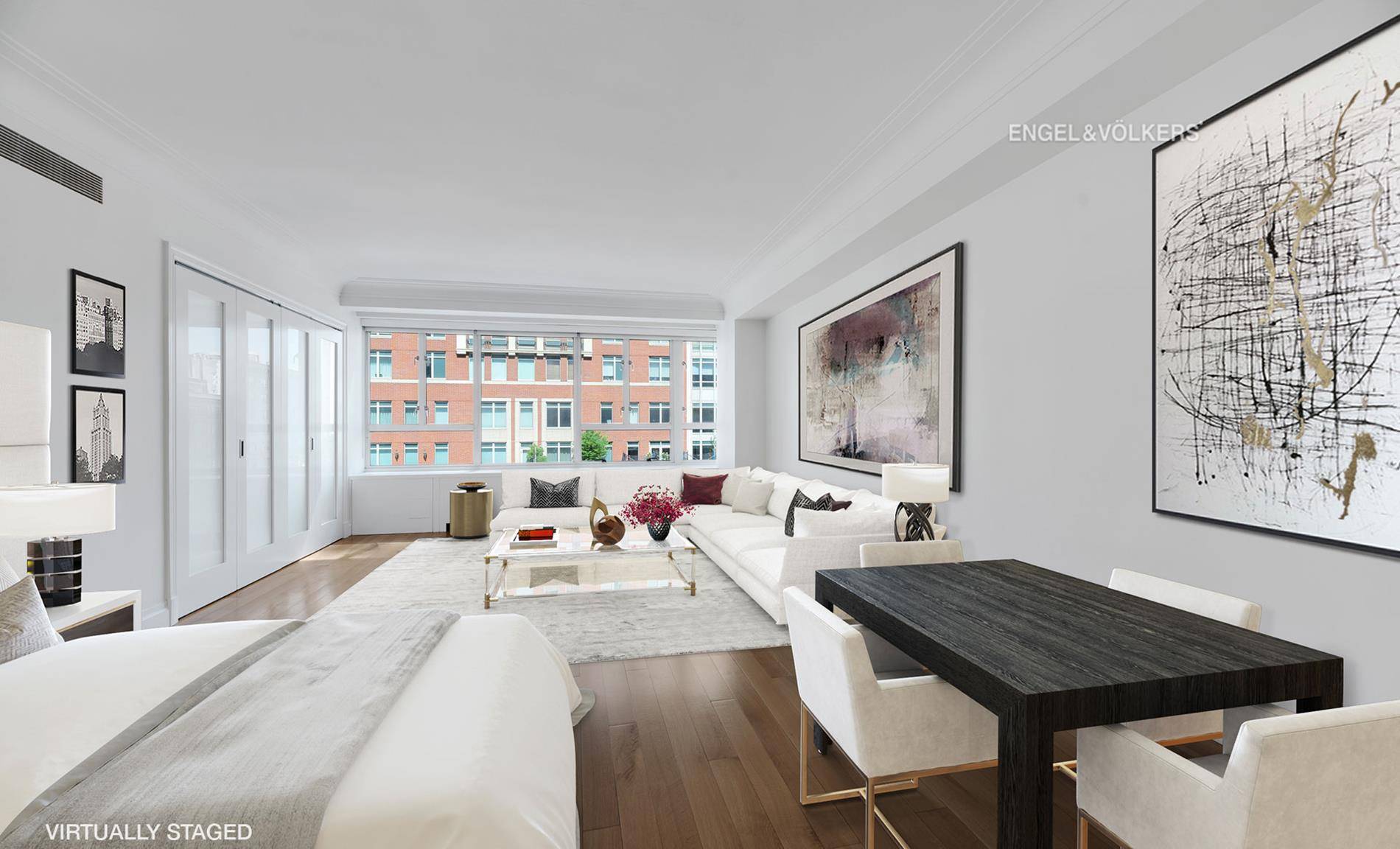 Bright, Spacious and Beautifully Maintained Studio in Full Service Manhattan House Condominium offers luxury living throughout.