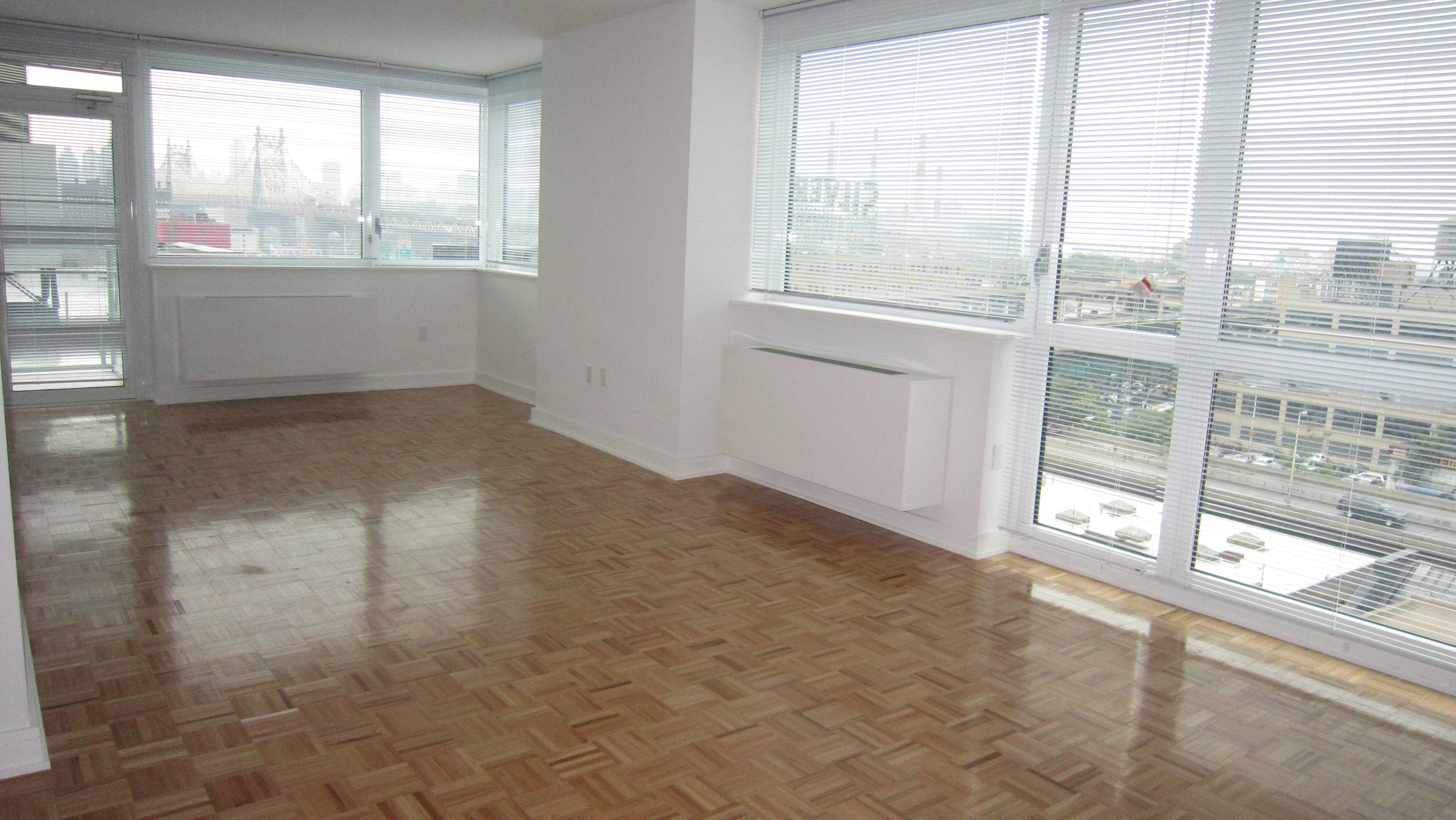 High Floor One Bedroom w/ Washer & Dryer and Stunning Views! Be the first to live in this brand new Long Island City Building - No Fee, One Month Free To Tenants, Gym, Roof Deck, Basket Ball Court & More.