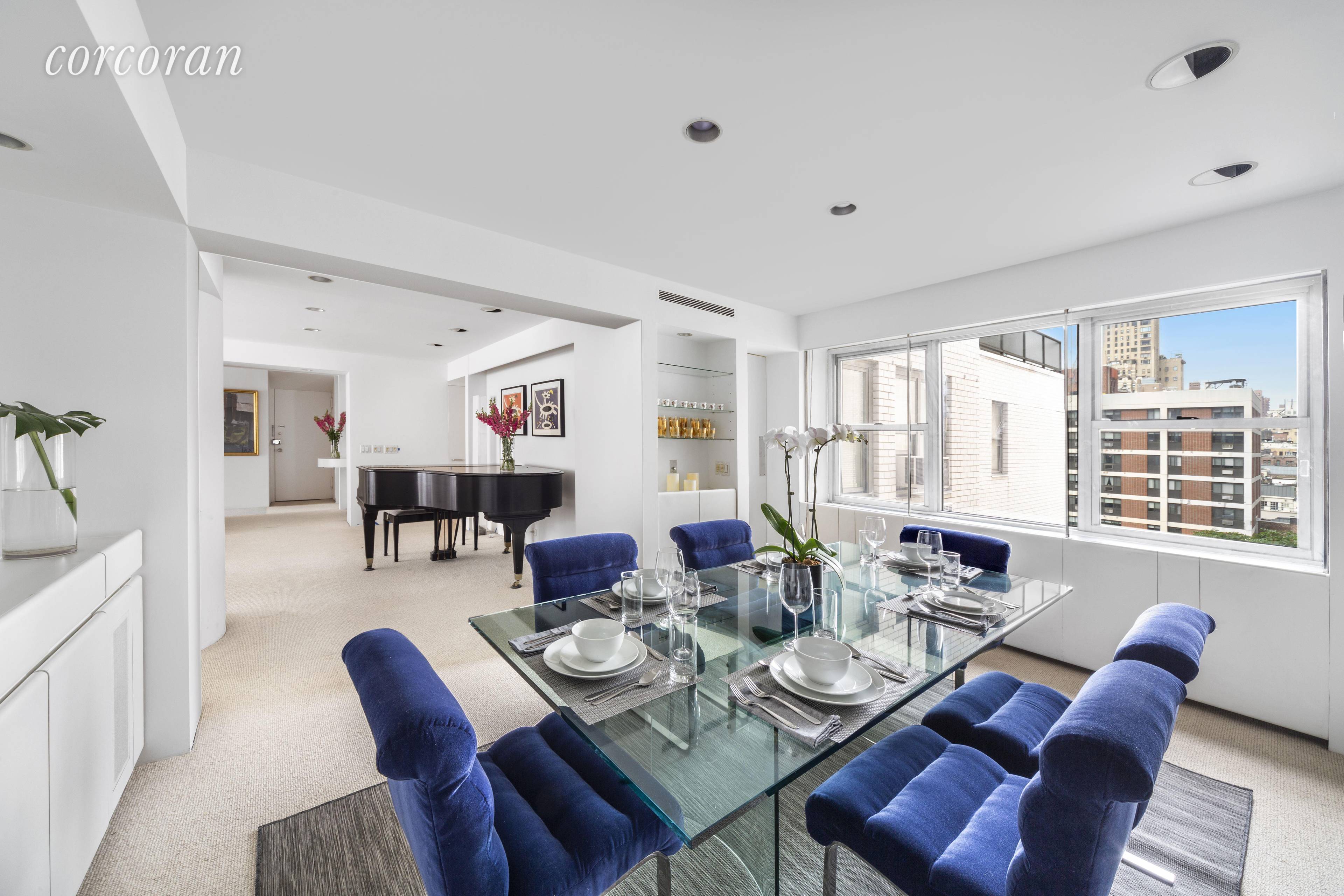 This high floor, clean estate condition, sun filled 3 bedroom apartment at 45 East 72 Street is available for the first time in over 30 years.