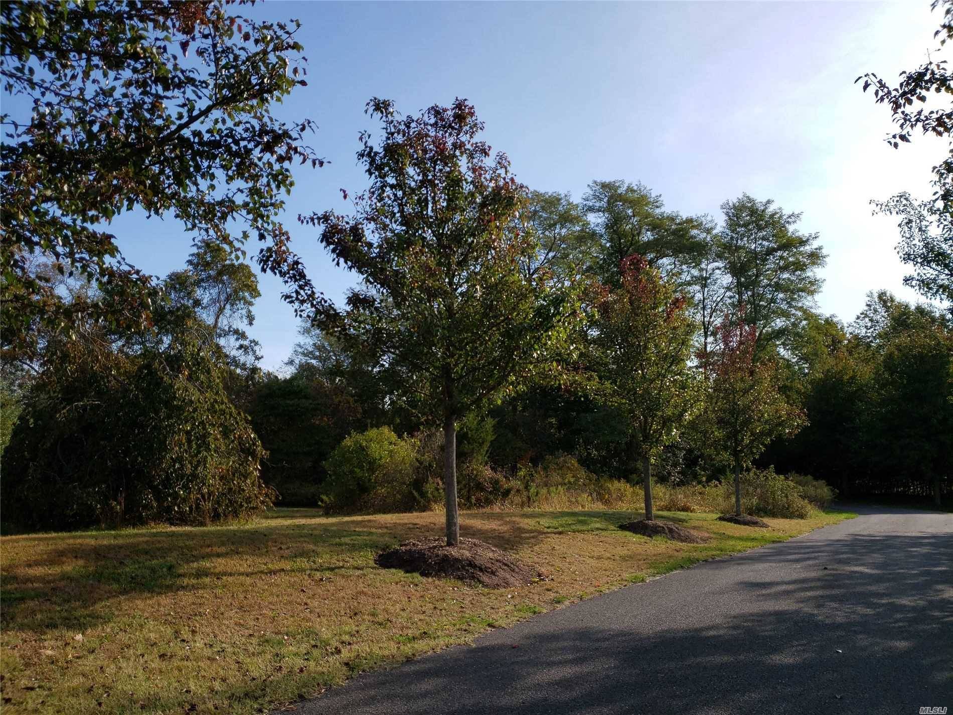 Unique Opportunity To Build Your Dream Home On This Beautiful, Partially Wooded, Estate Like Lot.