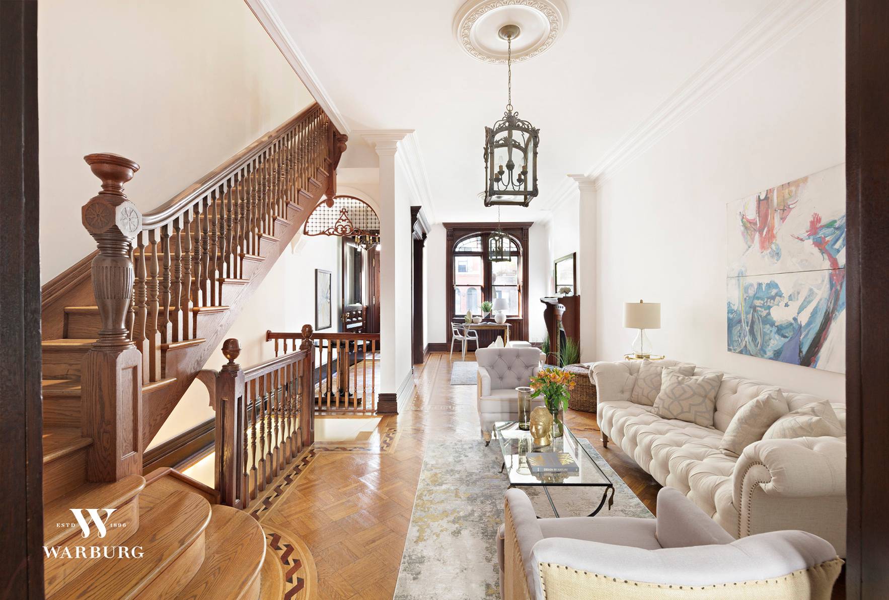 The very best priced townhouse on the entire Upper West Side is also the most majestic !