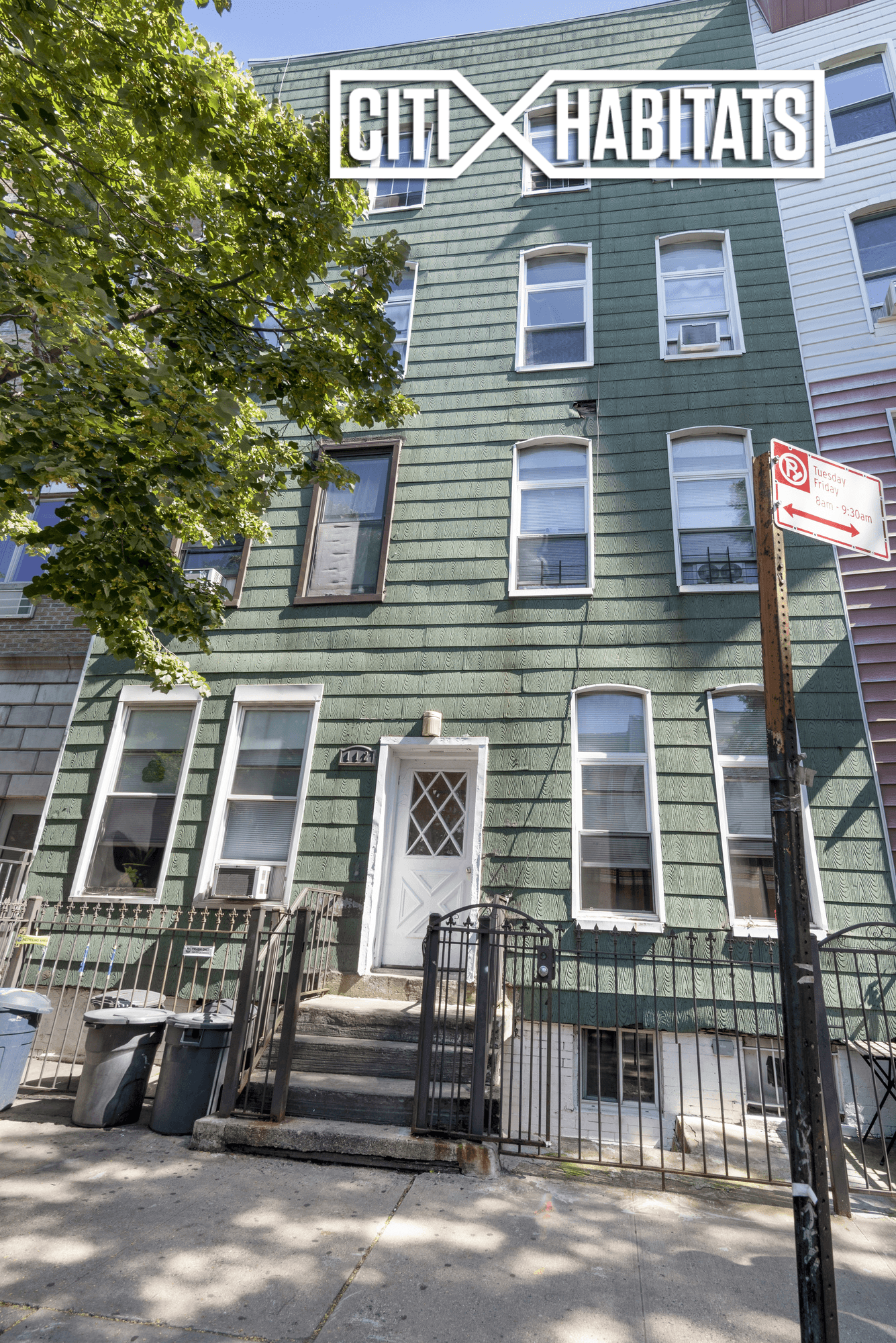 Over sized Townhouse on a tree lined block in Greenpoint by Franklin Street, in the heart of Historic Greenpoint.