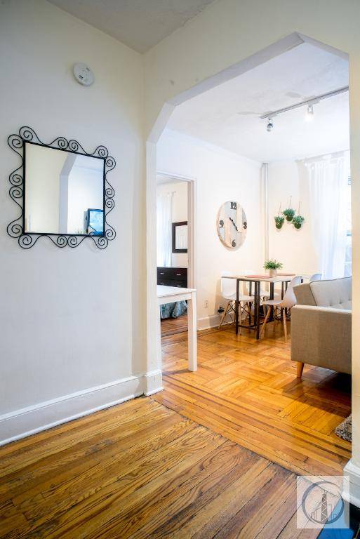 About The ApartmentThe unit is a warm, inviting furnished two bedroom railroad apartment located on the Upper East Side of Manhattan on 61st Street.