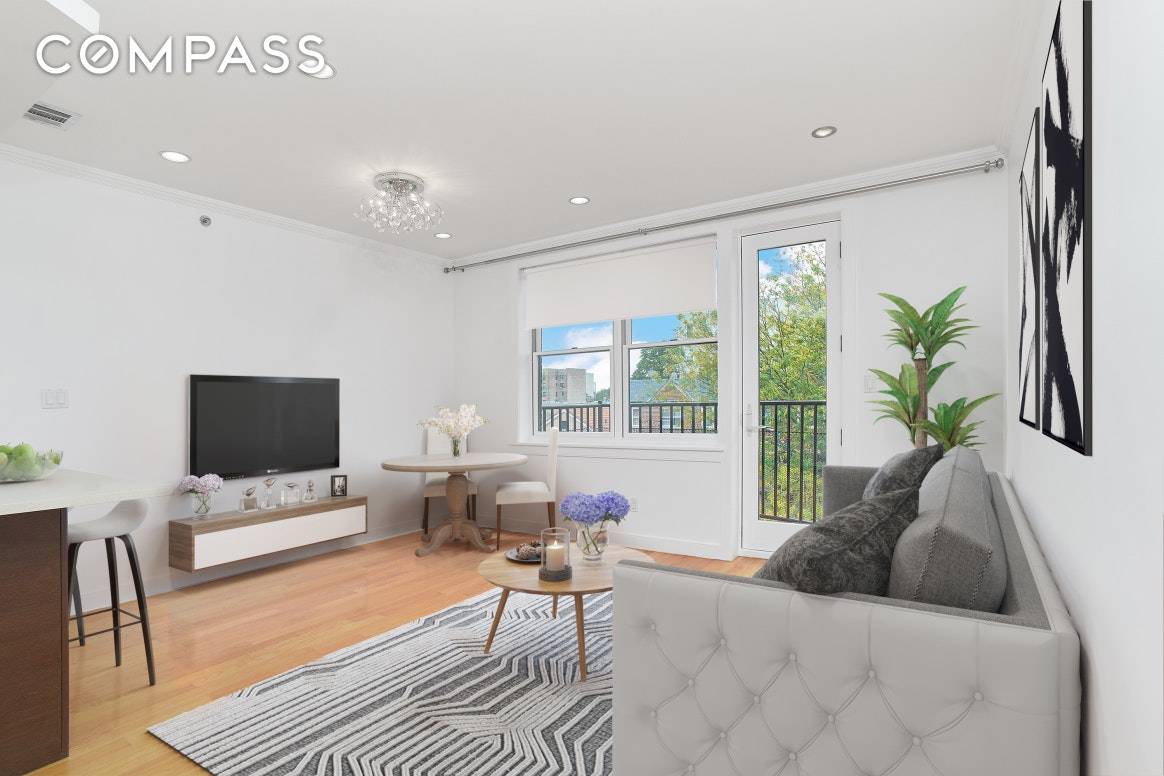 Out of the ordinary amp ; a rare opportunity to own this elegant and spacious corner 2 bedroom, 2 bathroom condo on one of the best blocks in Midwood.