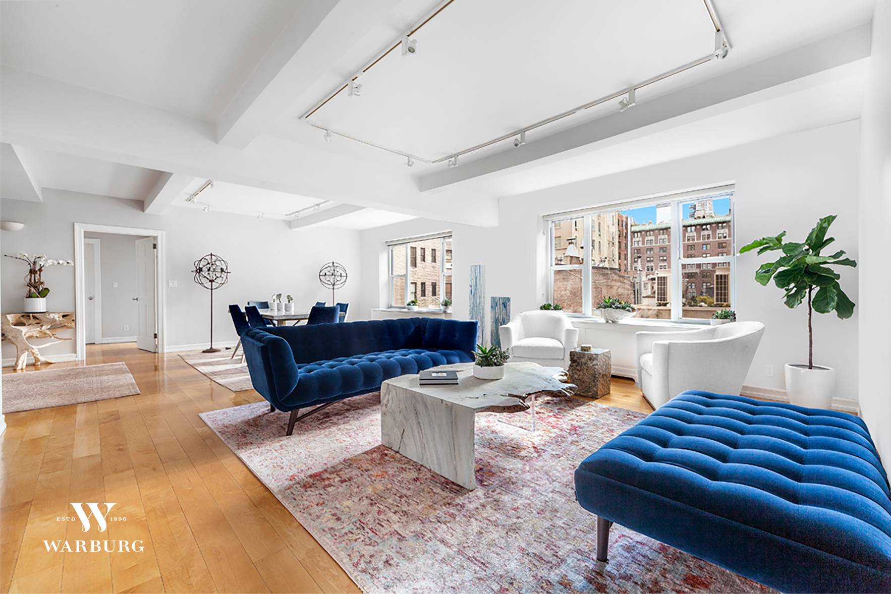 Here's a rare opportunity to live just steps away from Central Park in a gorgeous 1939 art deco condominium designed by the renowned architect Rosario Candela.