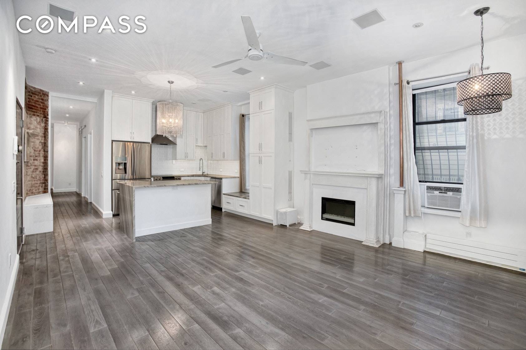 Enjoy pin drop quiet and direct access to Central Park in this masterfully remodeled two bedroom, two bathroom condominium in the heart of historic Harlem.
