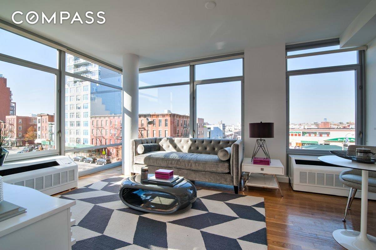 Park Slope The Landmark Large 2BD with Balcony, Floor To Ceiling Windows with Views, Gourmet Kitchen with Stainless Steel Appliances, Walk In Closet and Washer Dryer in a Luxury Doorman ...