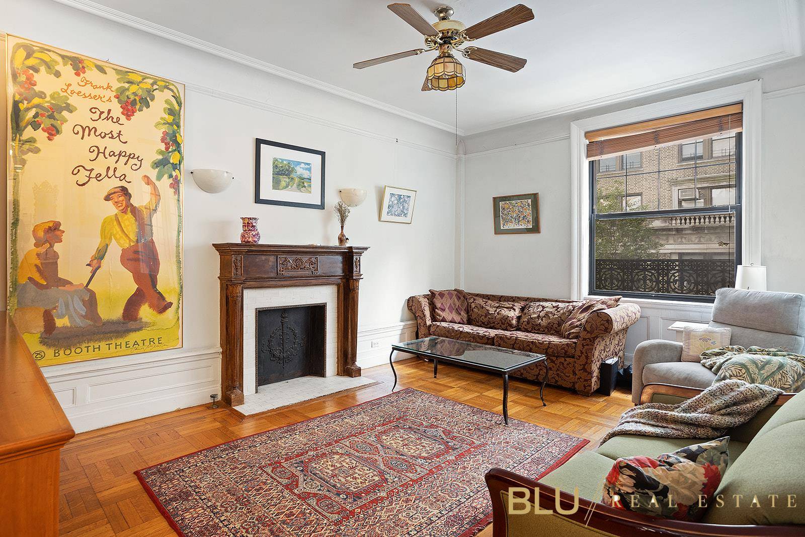 Welcome to a sprawling Classic Seven with original details in the heart of Morningside Heights.