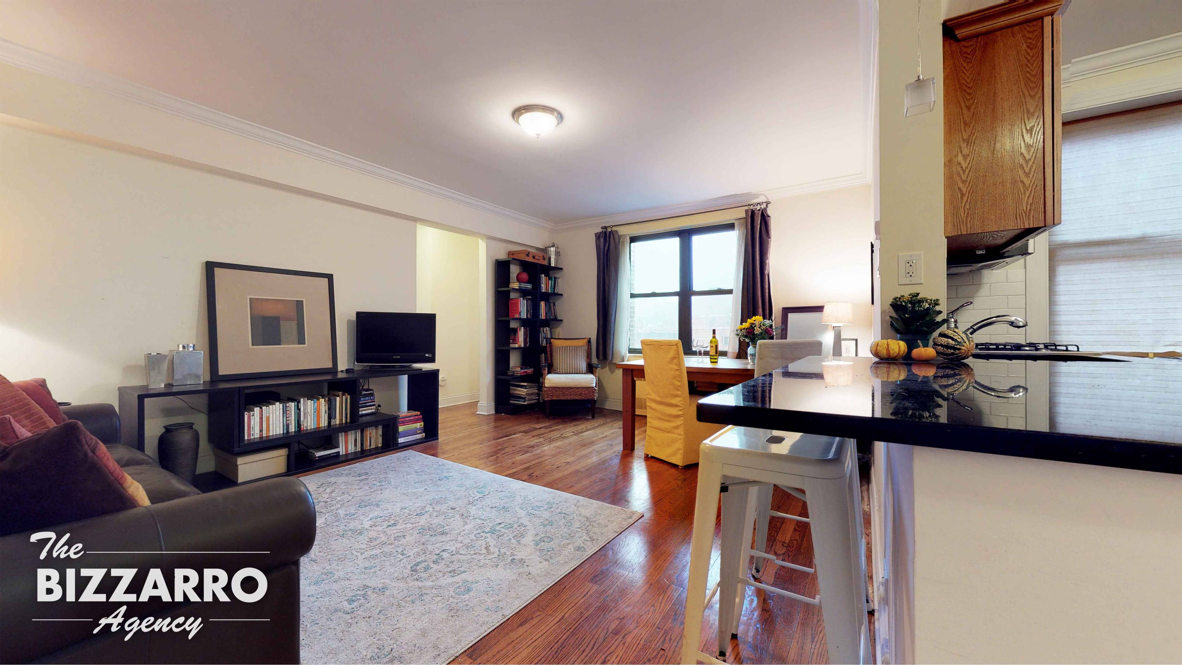 Come enjoy the serenity of this one bedroom gem located at the base of Fort Tryon Park.