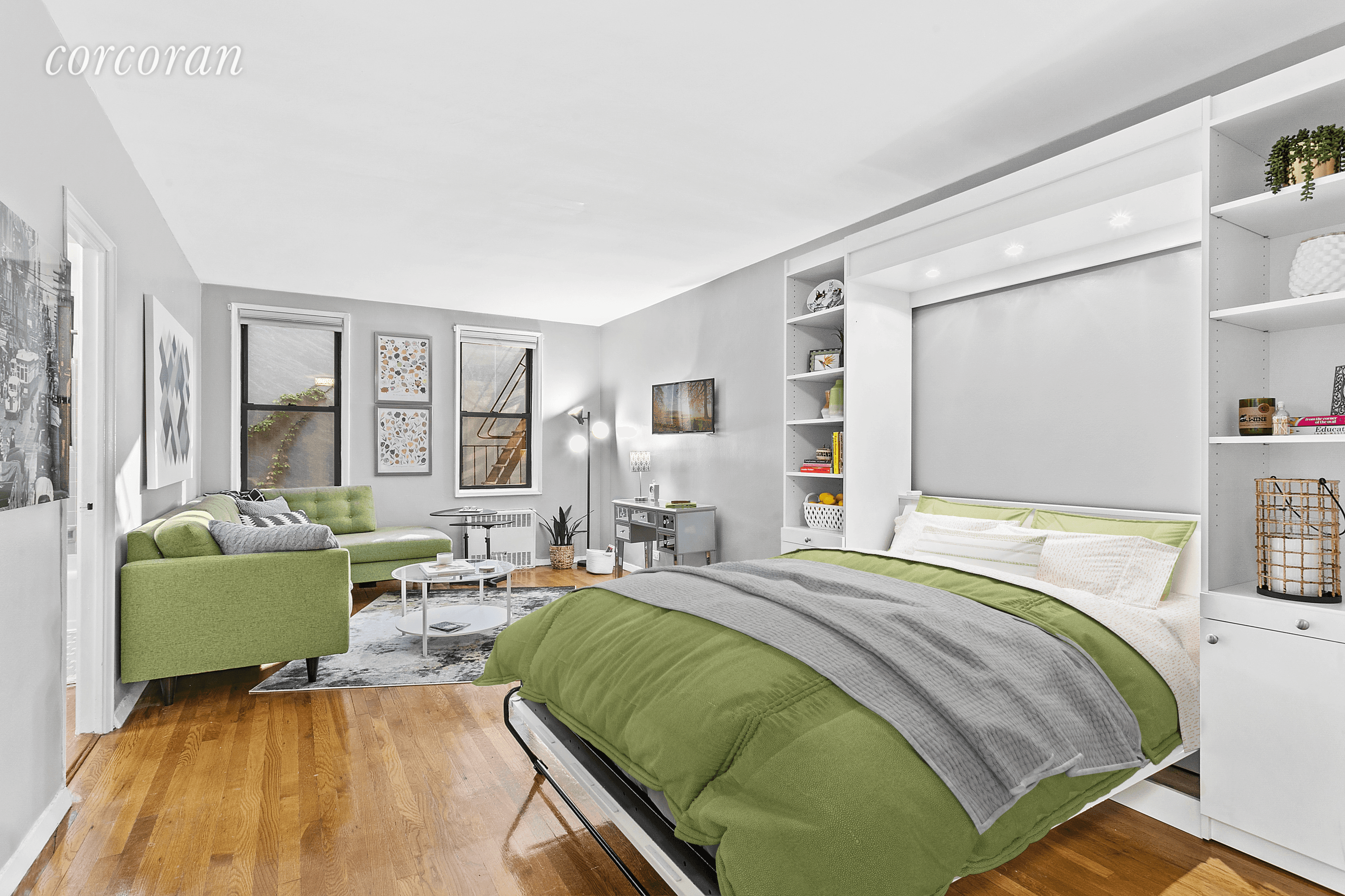 242 East 38th Street, 3G is a large studio that features two exposures and has a windowed kitchen and bath !