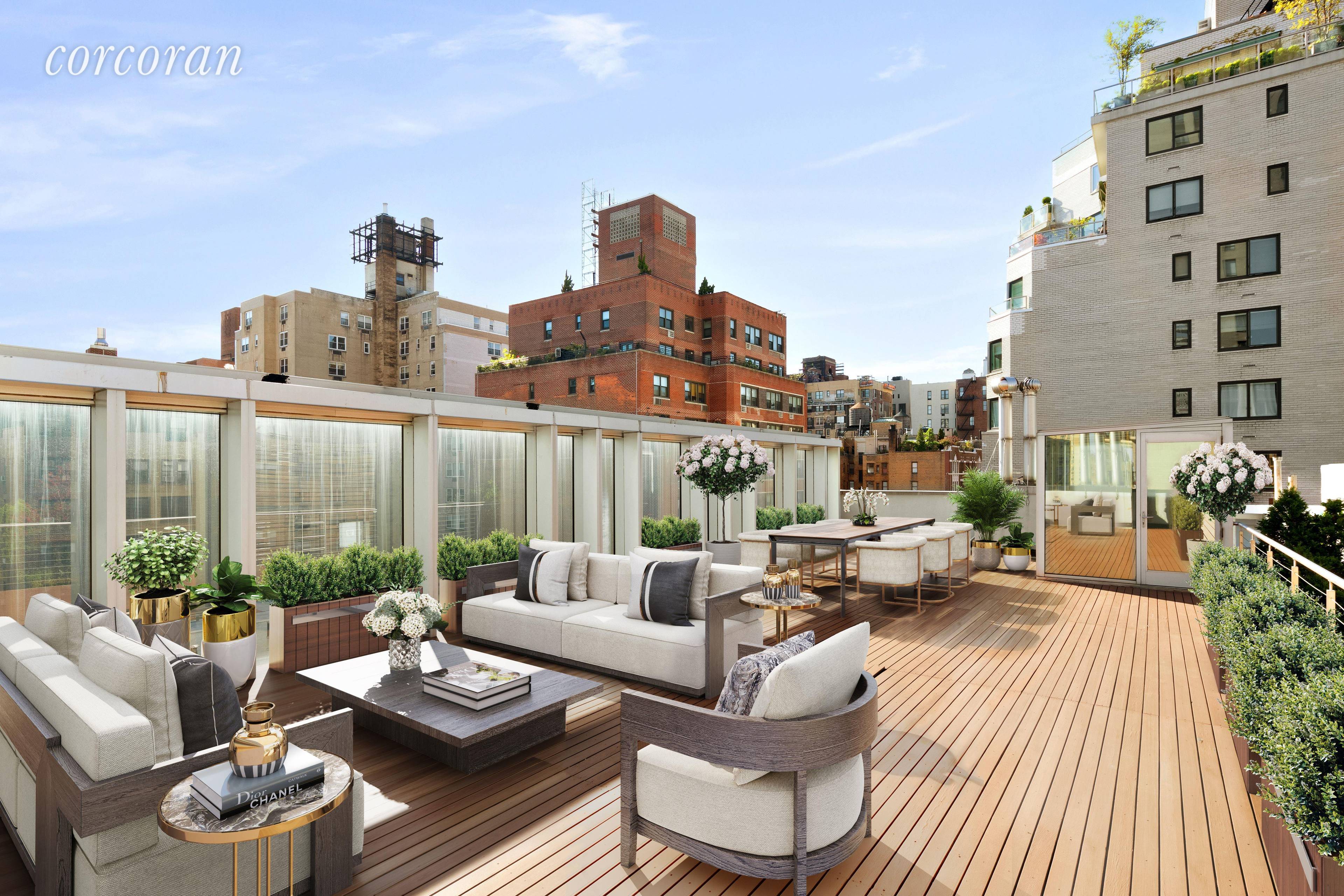 SPACIOUS, LOFTY, PRIVATE WITH 3, 000 SF OF PRIVATE TERRACES !