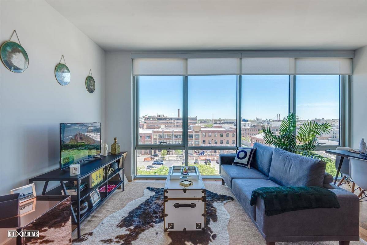 No Fee Two Bed/Two Bath Apartment with Private Balcony in Greenpoint with W/D in Unit