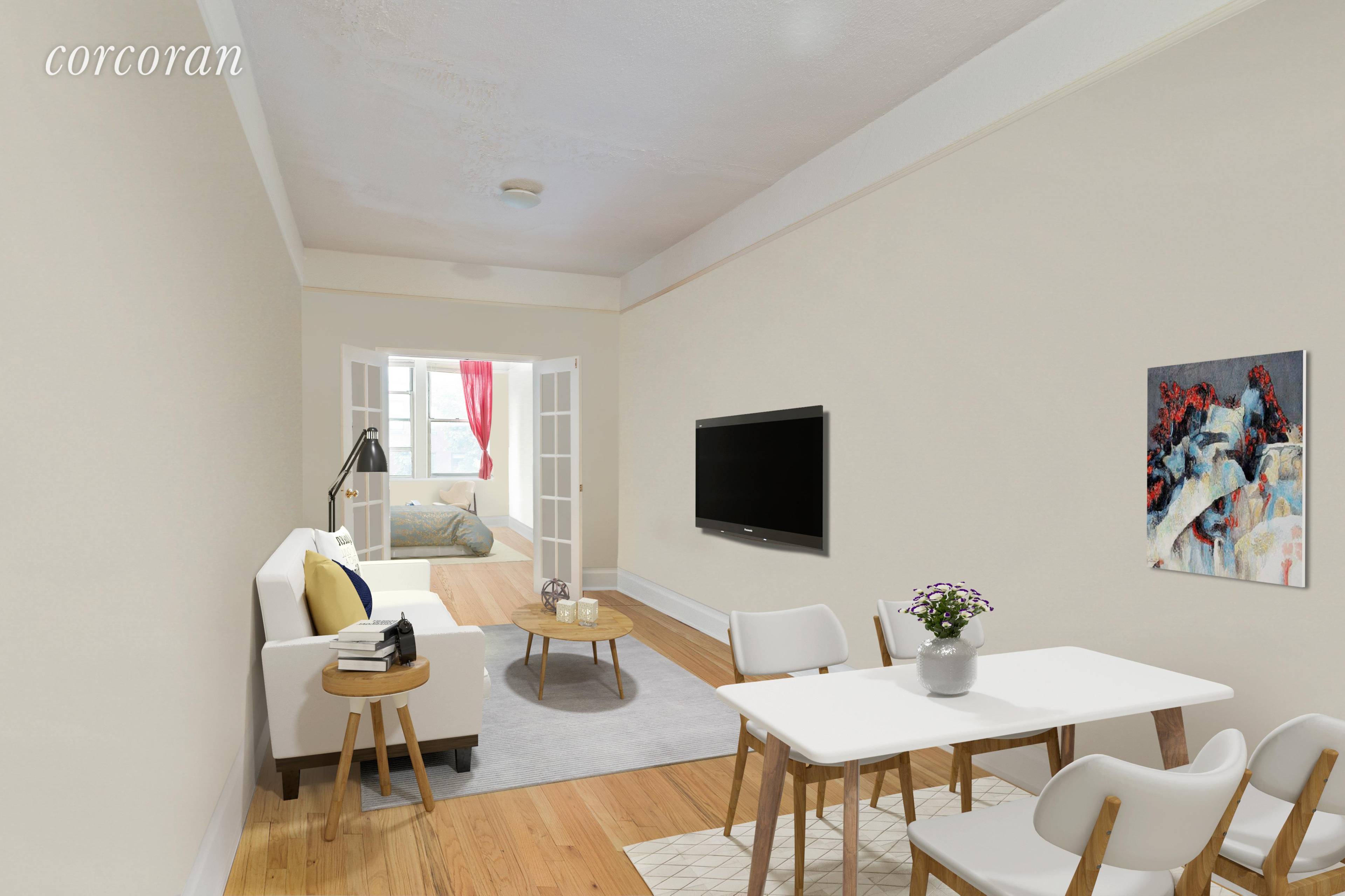 Look No Further ! This flexible 2 bedroom apartment is all about charm and convince.