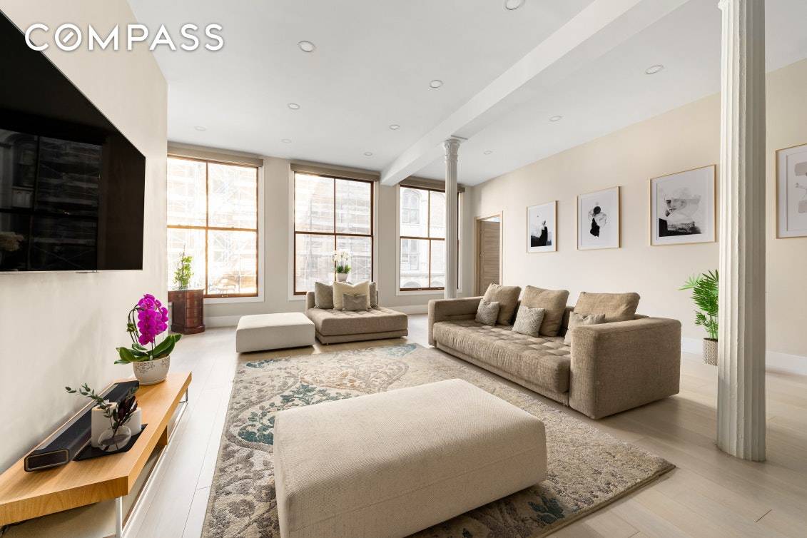 Incredible 2 bedroom 2 full bath Tribeca gem for those seeking the very best of downtown loft living !