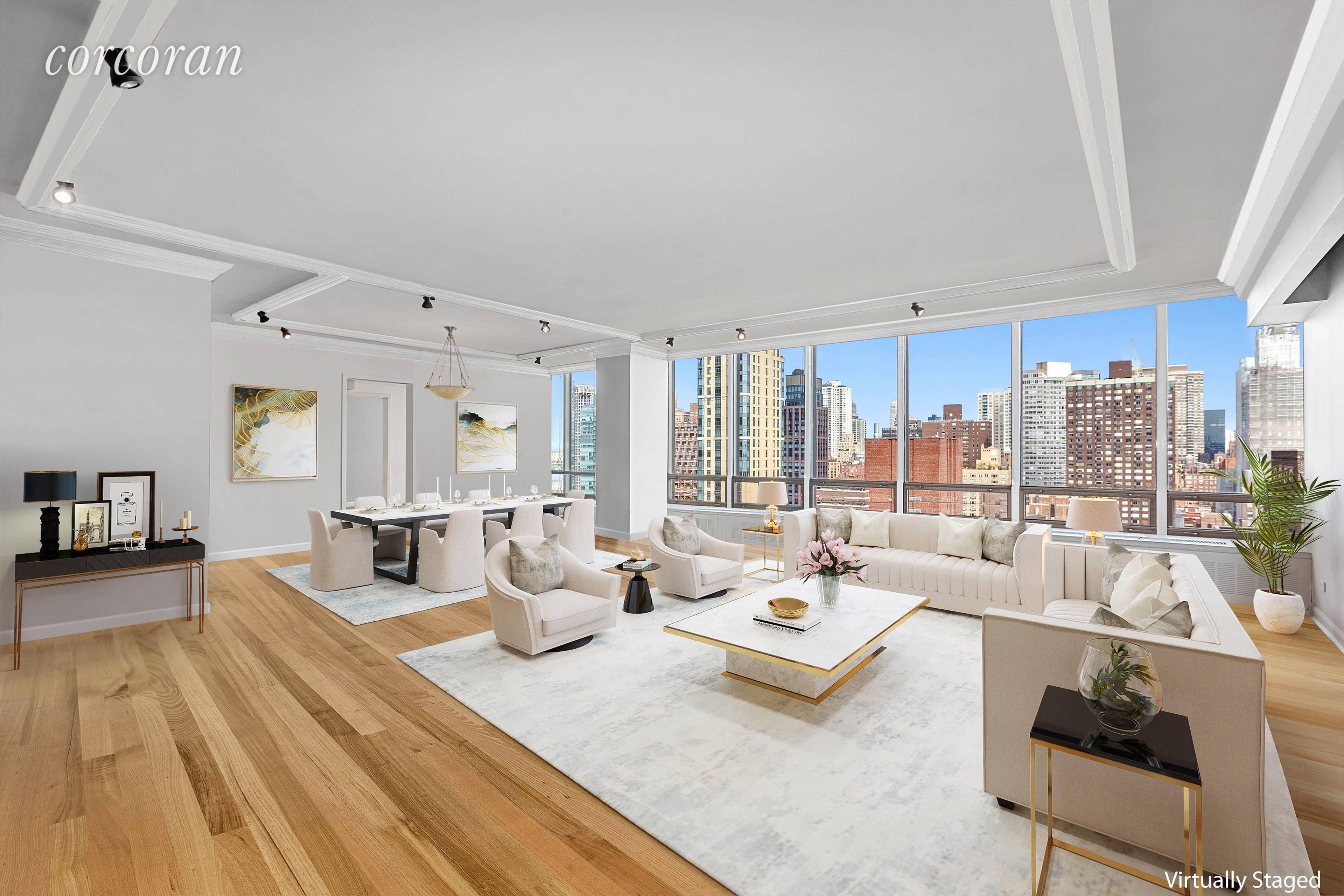 870 UNITED NATIONS PLAZA, APT 23 24C MIDTOWN EAST VIRTUAL TOUR AVAILABLE.
