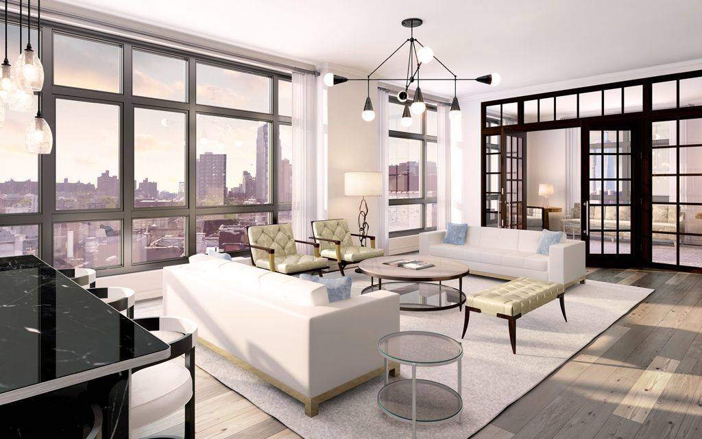 The Penthouse at 199 Mott is a luxurious full floor 3 bedroom, 3 bathroom apartment with 4 exposures and views stretching from the Empire State Building to the Freedom Tower ...