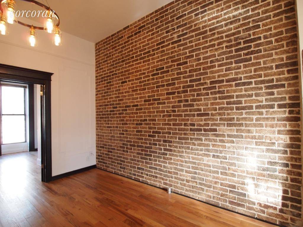 Bright and sleek renovated 2 bedroom, 1 bathroom apartment in a lovely brownstone less than one block from Bed Stuy's Von King Park.