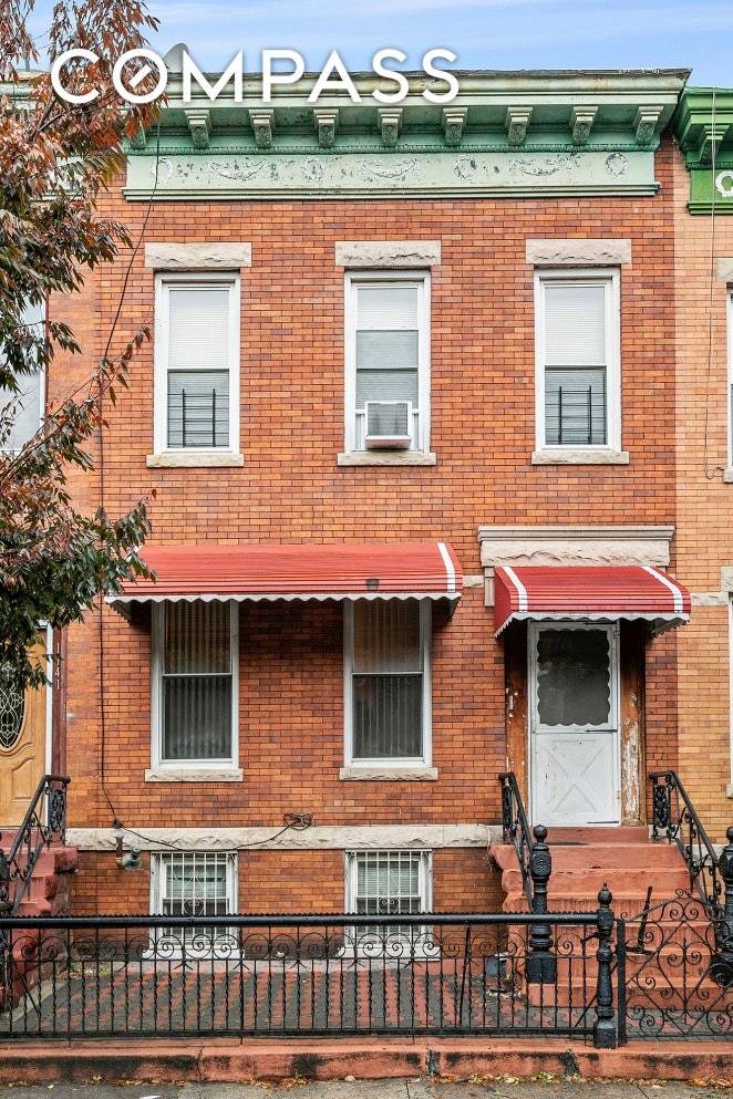 Come see this 20 x 51 ft, two family townhouse conveniently located between Utica and Schenectady Avenue in booming Crown Heights.