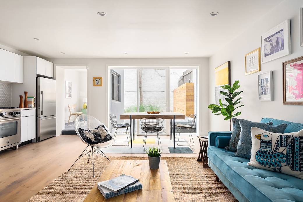 The Adler at 541 Madison Street, is an intimate, four unit condominium conversion of a turn of the century brownstone on a charming, tree lined street in Bed Stuy.